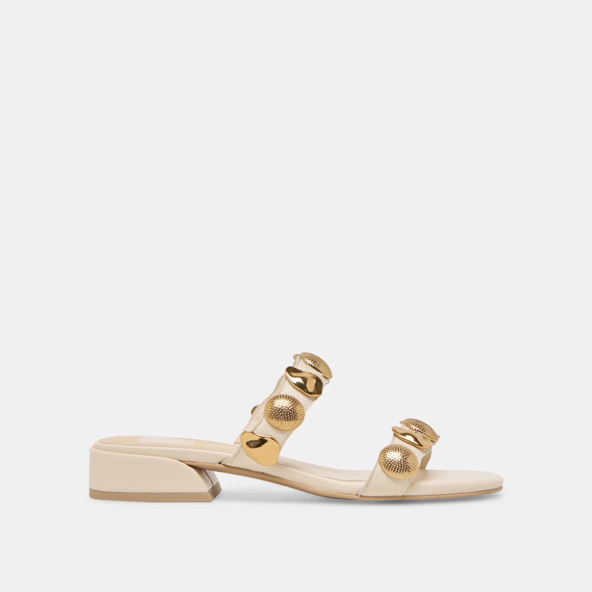 Farrow Creme Leather Sandals | Dolce Vita | DolceVita.com