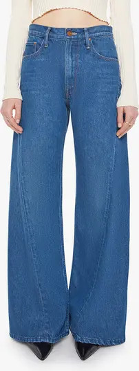 MOTHER Lemon Twist High Waist Wide Leg Jeans | Nordstrom | Nordstrom
