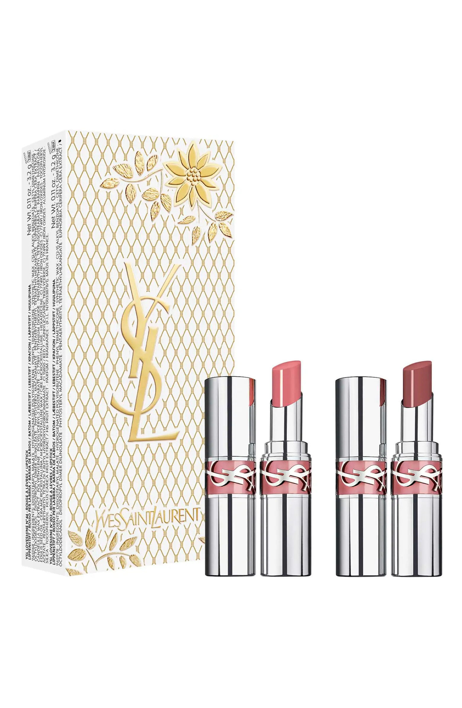 Yves Saint Laurent Loveshine Lip Oil Stick Duo $90 Value | Nordstrom | Nordstrom