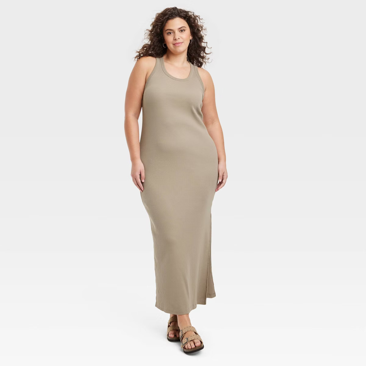 Women's Rib-Knit Maxi Bodycon Dress - Universal Thread™ | Target