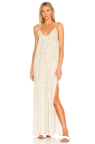 Maaji Khaki Maxi Dress in Wild Animal from Revolve.com | Revolve Clothing (Global)