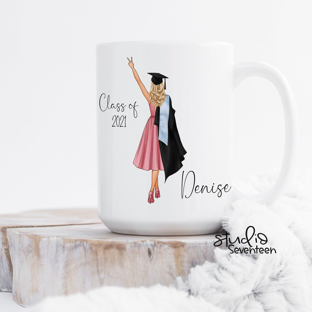 Graduation Gift Personalized, Graduation Mug, Graduation Gift for Her, Graduation Gift for Friend... | Etsy (US)
