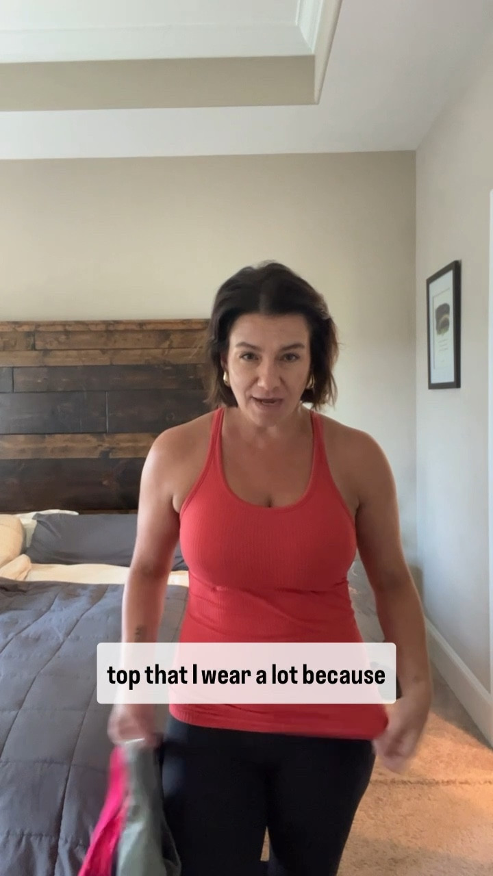 The very best workout tank with a comfortable built in bra. 

#LTKActive #LTKOver40 #LTKSaleAlert