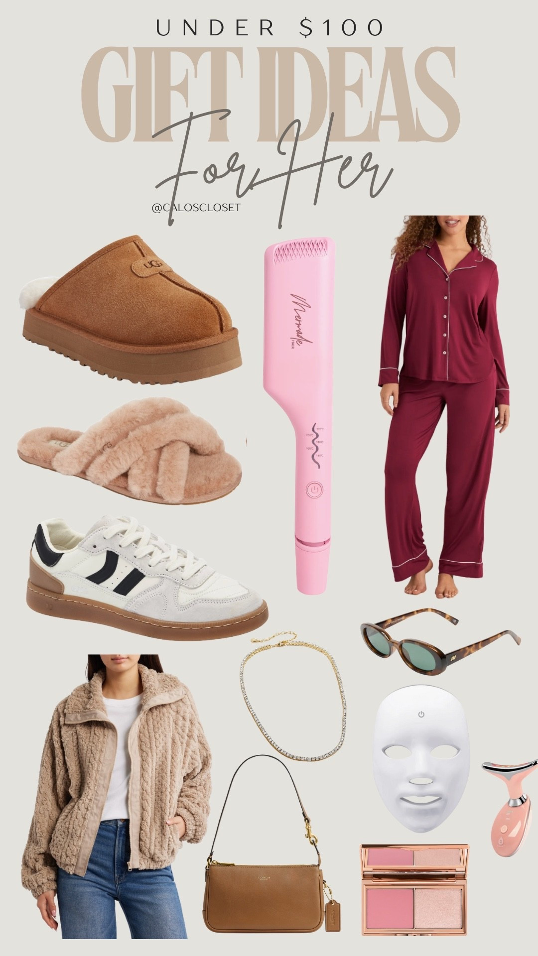 Gift ideas for her under $100 that she will love! 

#LTKGiftGuide #LTKFindsUnder100 #LTKHoliday