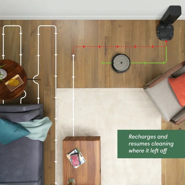 iRobot® Roomba® i1+ (1552) Wi-Fi Connected Self-Emptying Robot Vacuum, Ideal for Pet Hair, Carp... | Walmart (US)