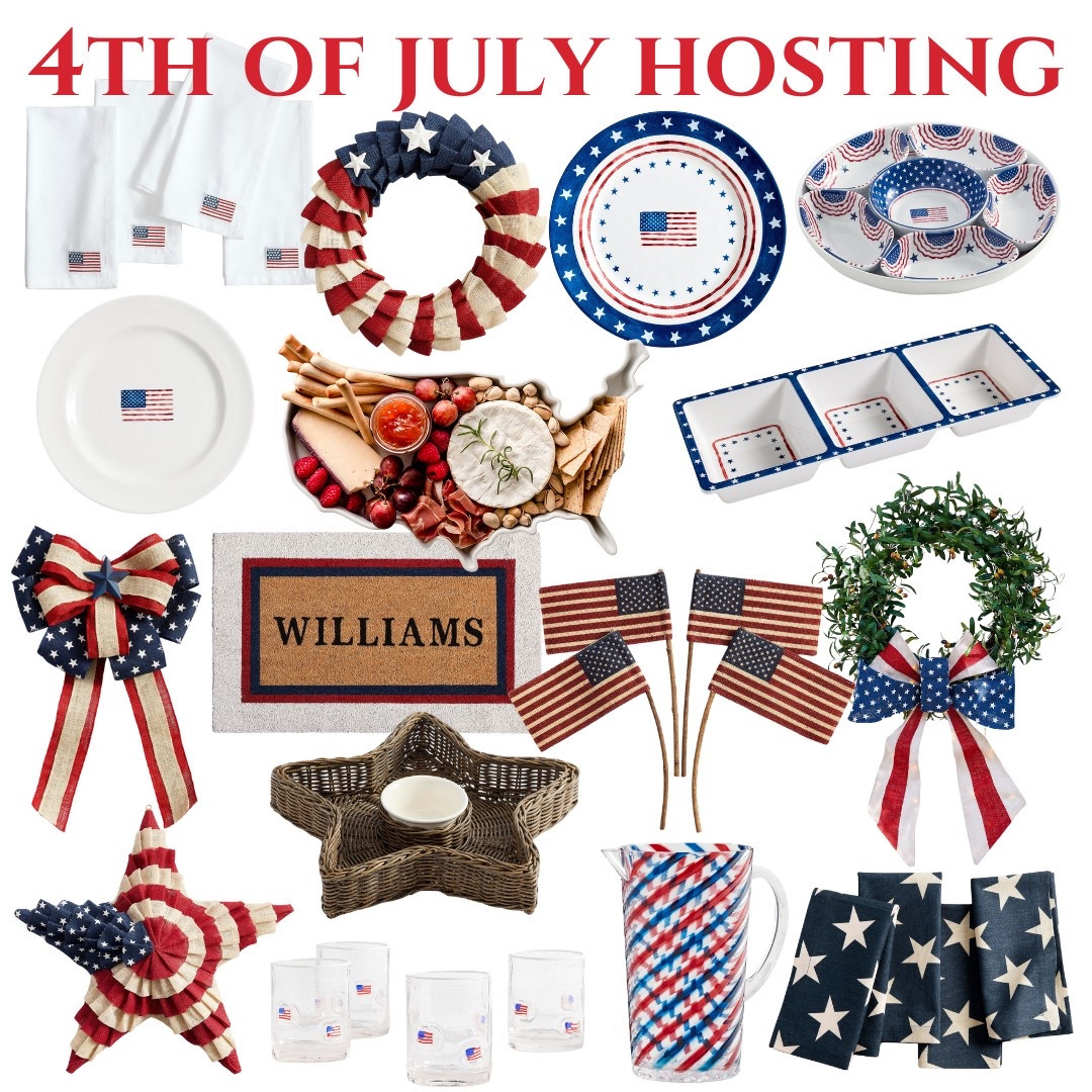 Everything you need to host the most festive July 4th party🇺🇸



#LTKSeasonal #LTKHome #LTKParties