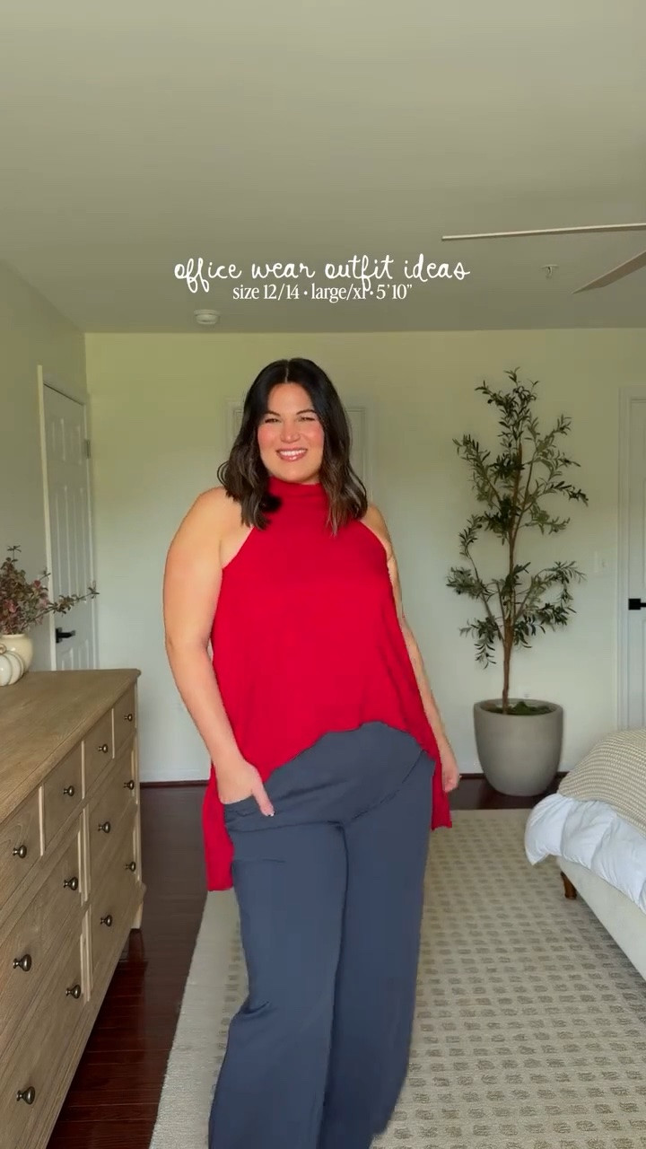 Office wear outfits!

I’m wearing a size xl in the longest length in the pants and size xl in tops

#LTKootd #LTKWorkwear #LTKMidsize