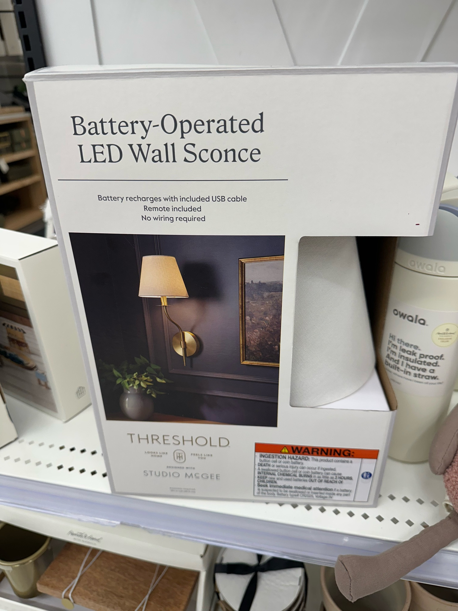 Who doesn’t love a battery powered sconce? 

#LTKHome #LTKFindsUnder100