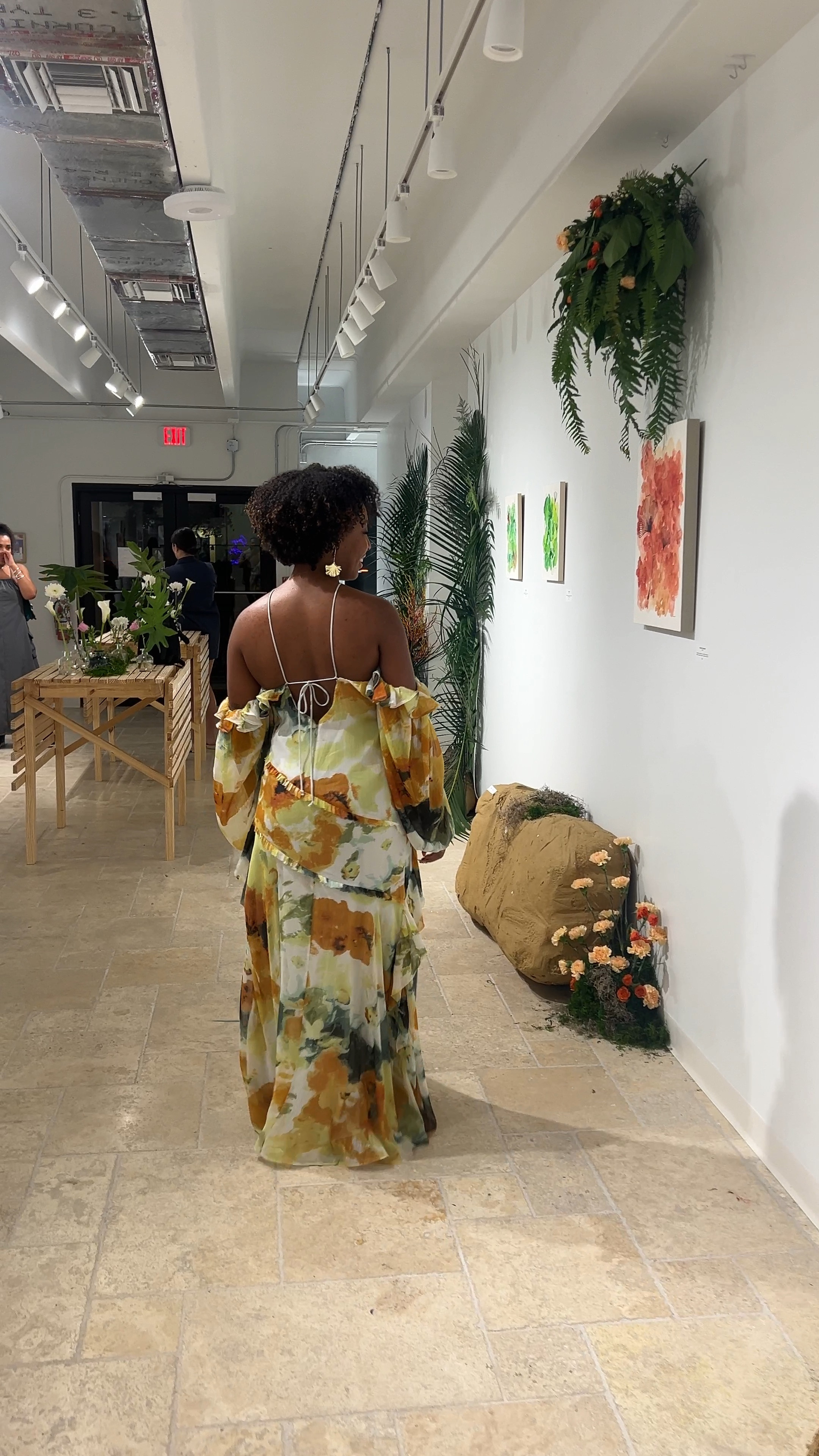 A abstract take on the usual floral print maxi dress for summer  

#LTKWedding #LTKVideo
