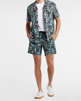 Printed Swim Shorts | Express