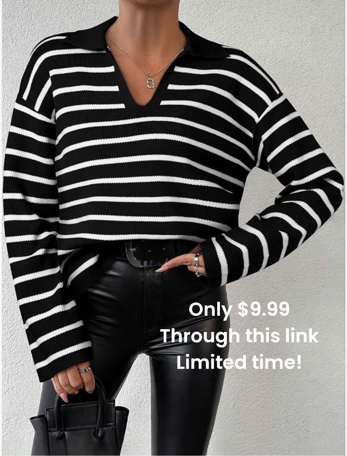 Limited time price! I’m not sure how long this $9.99 price will last! 50% off! I just got mine! Cool sweater !

#LTKGiftGuide #LTKSaleAlert #LTKMidsize