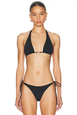 Halter Hardware Bikini Top | FWRD 