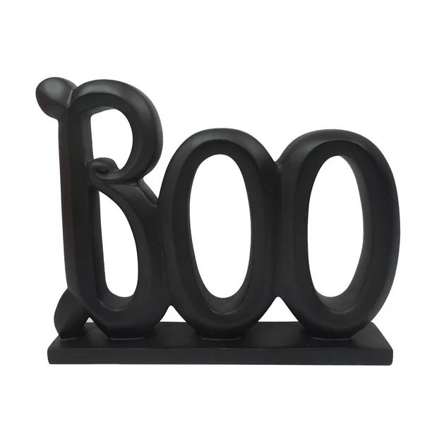 Way To Celebrate Halloween Tabletop Decoration, Boo - Walmart.com | Walmart (US)