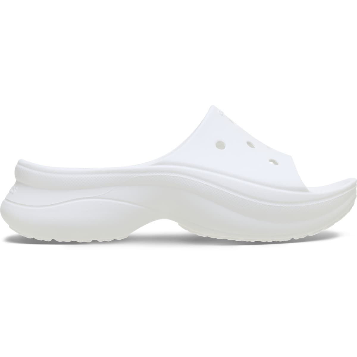 Crocs Women's Bae Slides Platform Sandals, White, W8 | Target