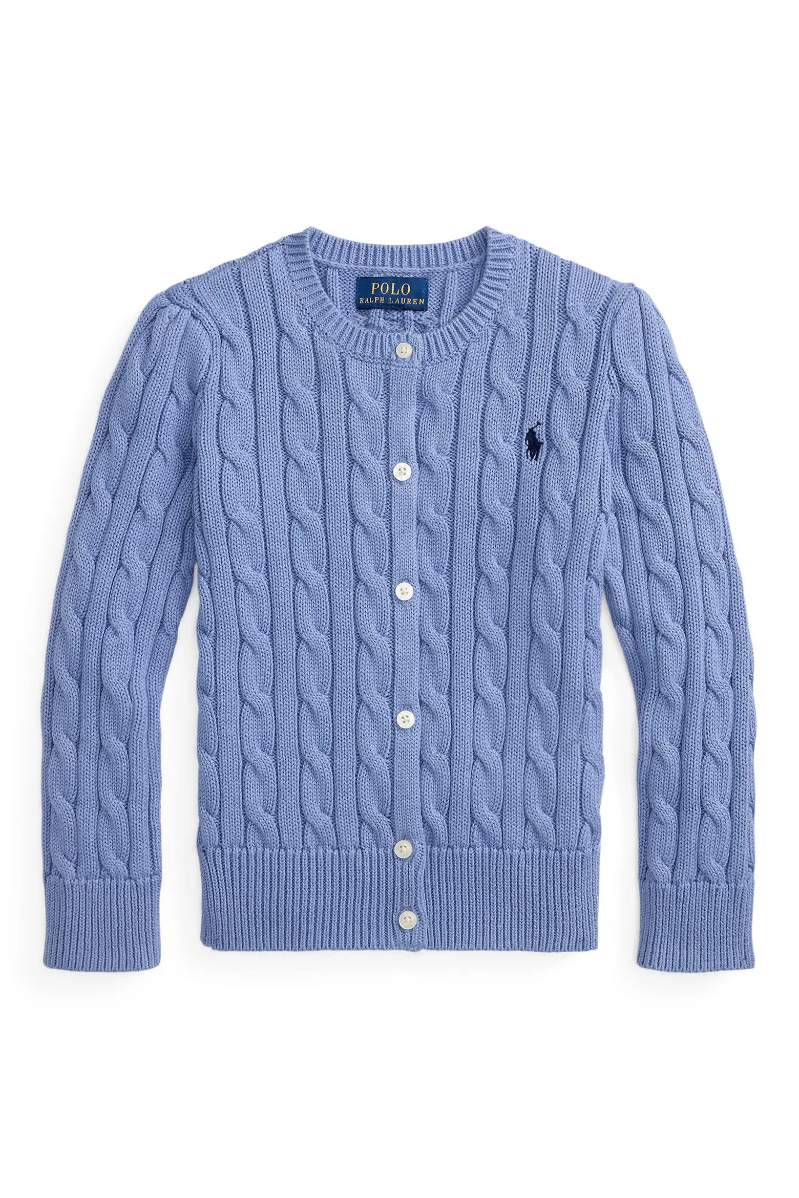 Kids' Cable Stitch Cotton Cardigan (Women) | Nordstrom | Nordstrom