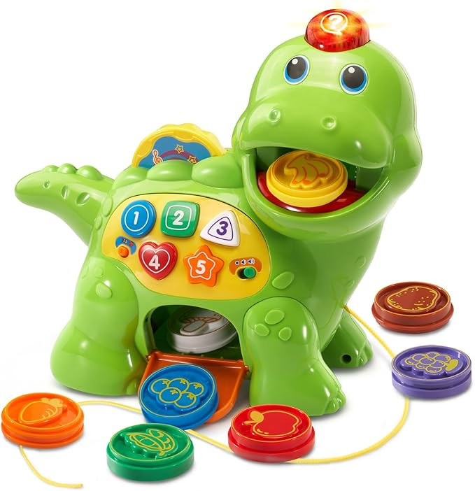 VTech Chomp and Count Dino, Green | Amazon (US)