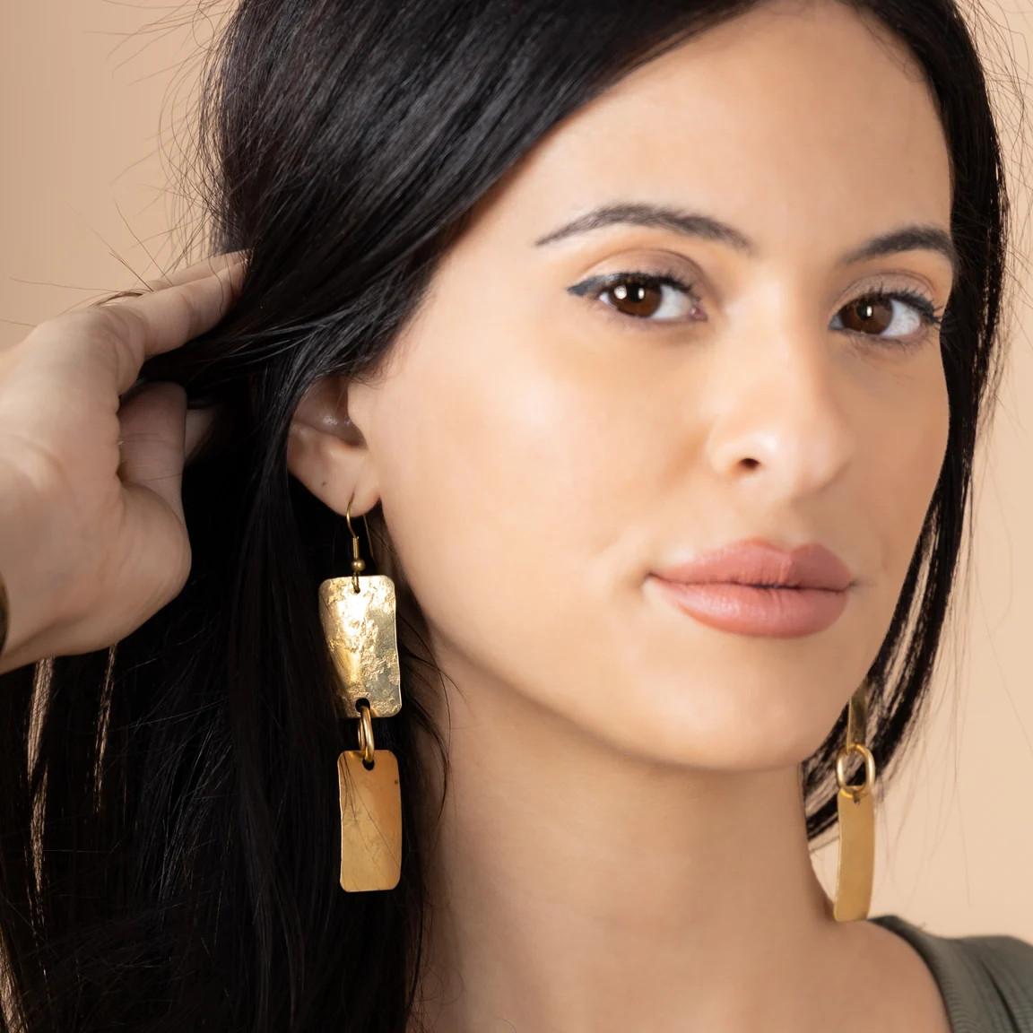 Sandstorm earrings | Twisted Silver