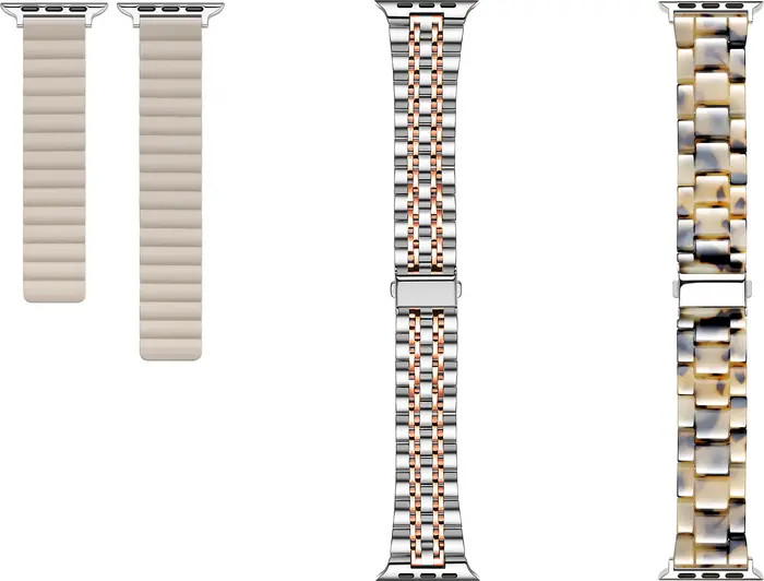 The Posh Tech Set of 3 Apple Watch® Watchbands | Nordstrom | Nordstrom
