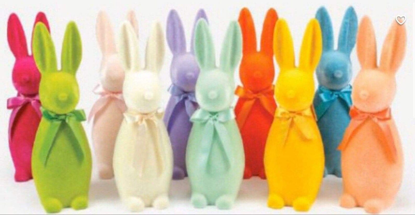 16" Flocked Bunny, Flocked Bunny, Easter Bunny, Easter Decor, Easter Decoration, Button Nosed Bun... | Etsy (US)