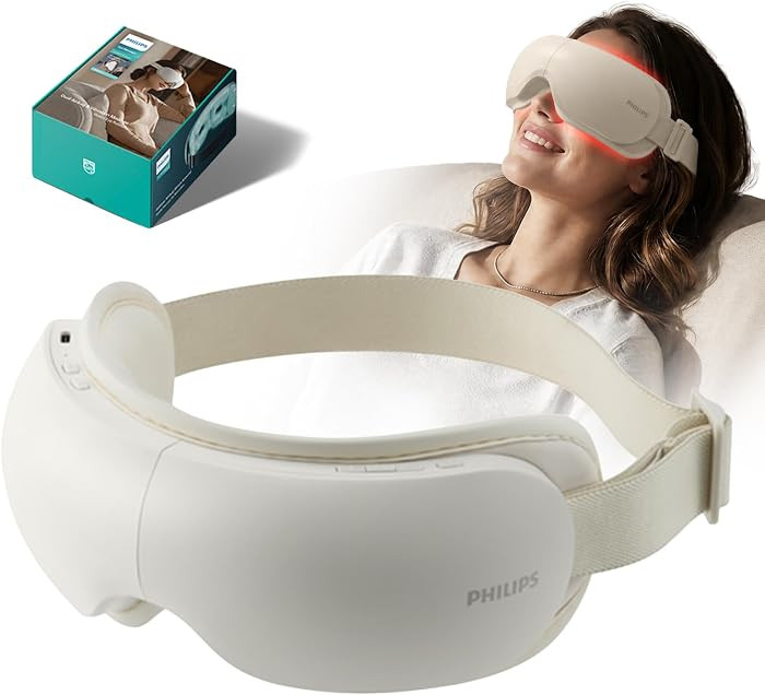Ideal gifts for women,men.Rechargeable eye mask for daily home use,office&travel,better sleep,rel... | Amazon (US)
