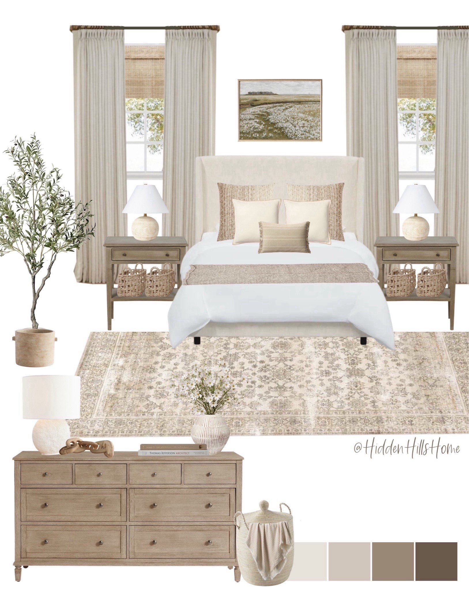 Bedroom decor mood board, primary bedroom design, cozy bedroom, bedding, master bedroom ideas #bedroom



#LTKSaleAlert #LTKSeasonal #LTKHome