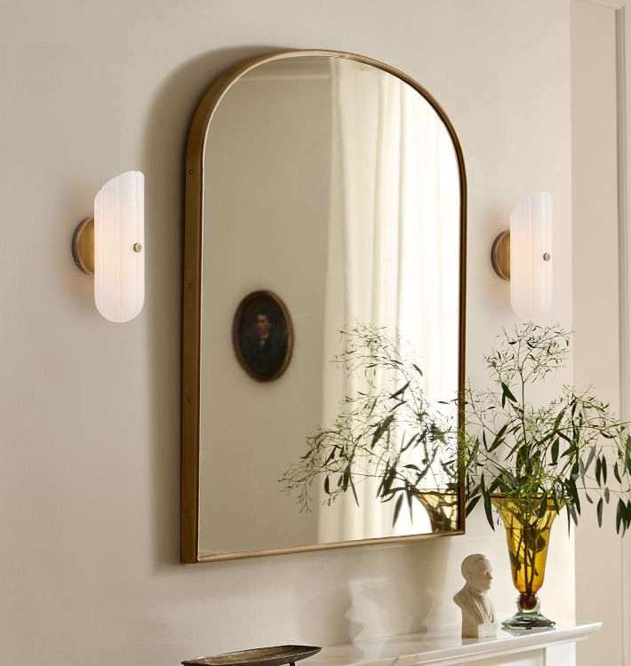 Arched Metal Mirror | Rejuvenation