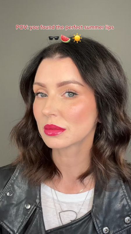 This cutie summer lips combo 🕶️☀️🍉
Makeup by Mario liner in Kelley & Tower 28 lip jelly in xoxo is a vibe! 

#LTKbeauty #LTKVideo #LTKover40