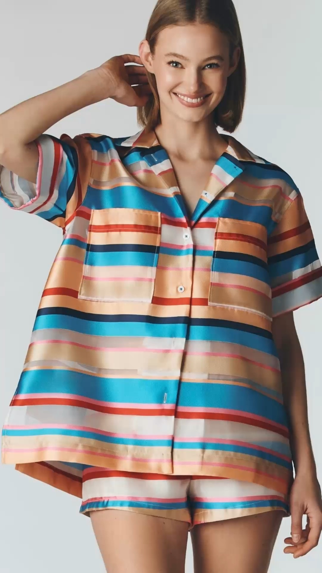 Such a fun set! It says it’s pajamas but I would totally wear it out or as a cover up! 

#LTKSeasonal #LTKgrwm #LTKootd