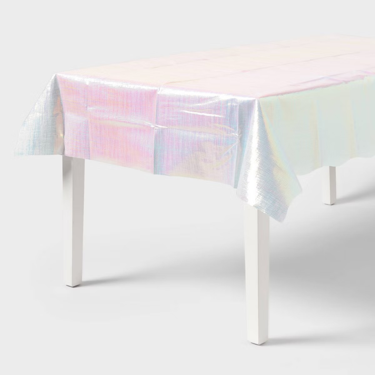 54 x 108" Iridescent Table Cover - Spritz™ | Target