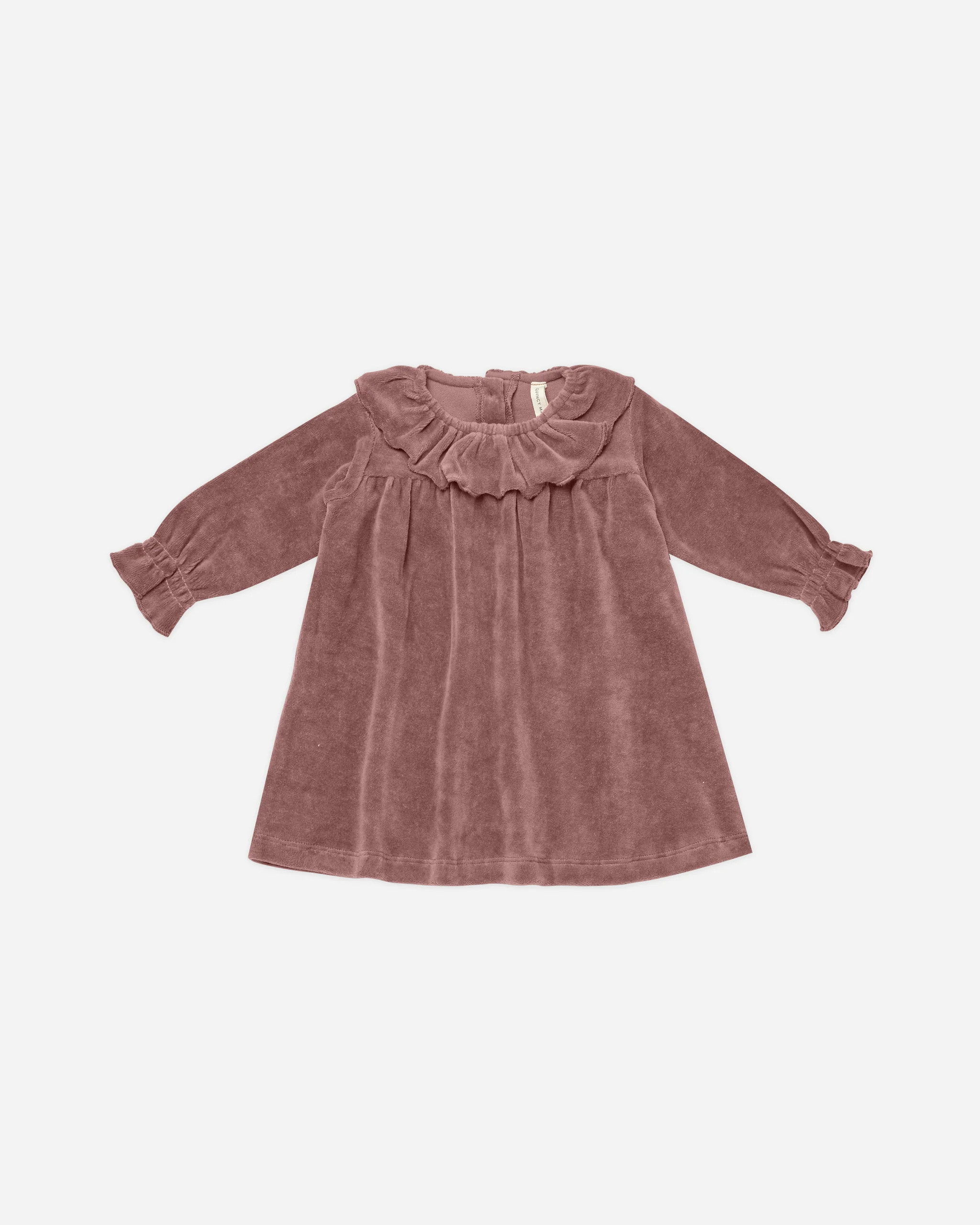 Velour Baby Dress || Fig | Rylee + Cru