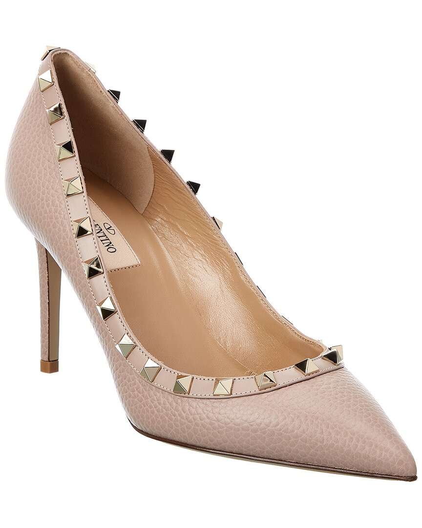 Valentino Rockstud 85 Leather Pump | Ruelala