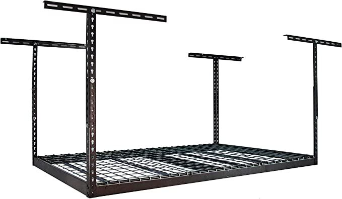 MonsterRax Overhead Garage Storage Rack - Heavy Duty Racks for Garage with 500 lb Capacity, Easy ... | Amazon (US)