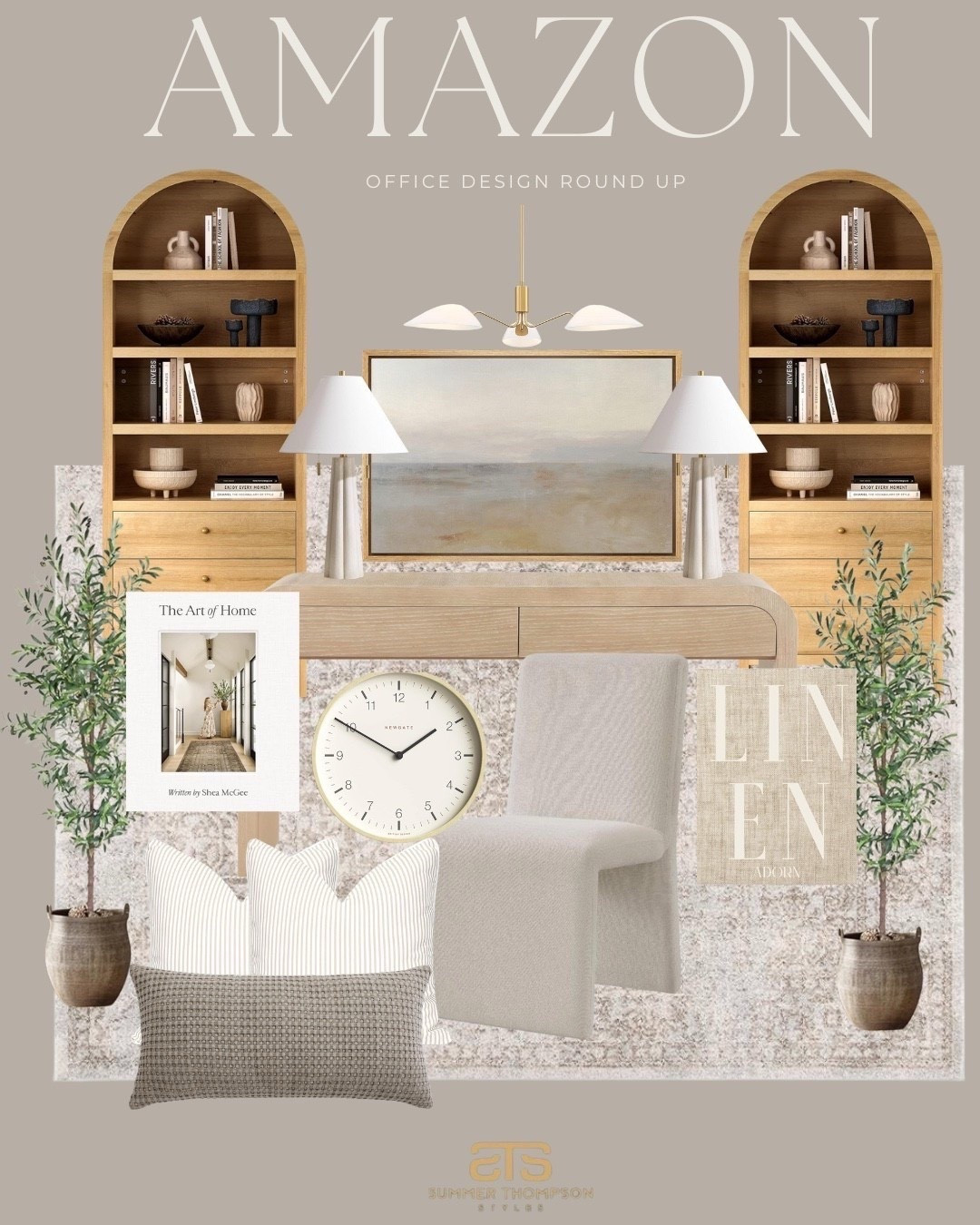 Clean, neutral, and cozy 🤍 These Amazon finds bring style and function to any office space.

#AmazonHome #NeutralOffice #HomeOfficeInspo #AmazonFinds 

#LTKHome