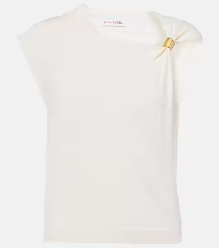 Rinaldi gathered jersey top | Mytheresa (US/CA)