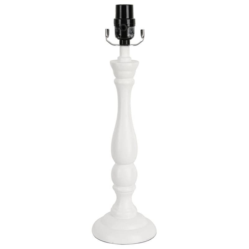 White Metal Accent Lamp, 17" | At Home
