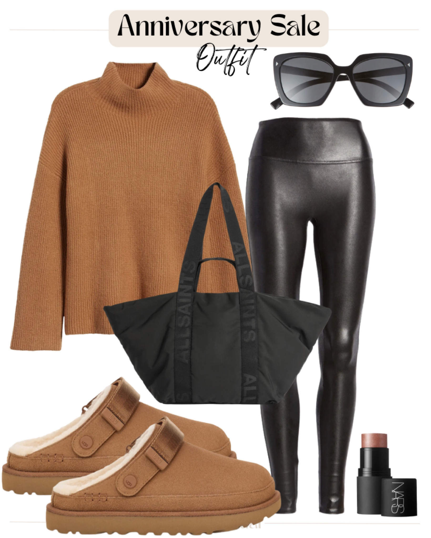 Nordstrom anniversary sale Spanx leggings outfit idea 

#LTKxNSale #LTKSeasonal #LTKShoeCrush