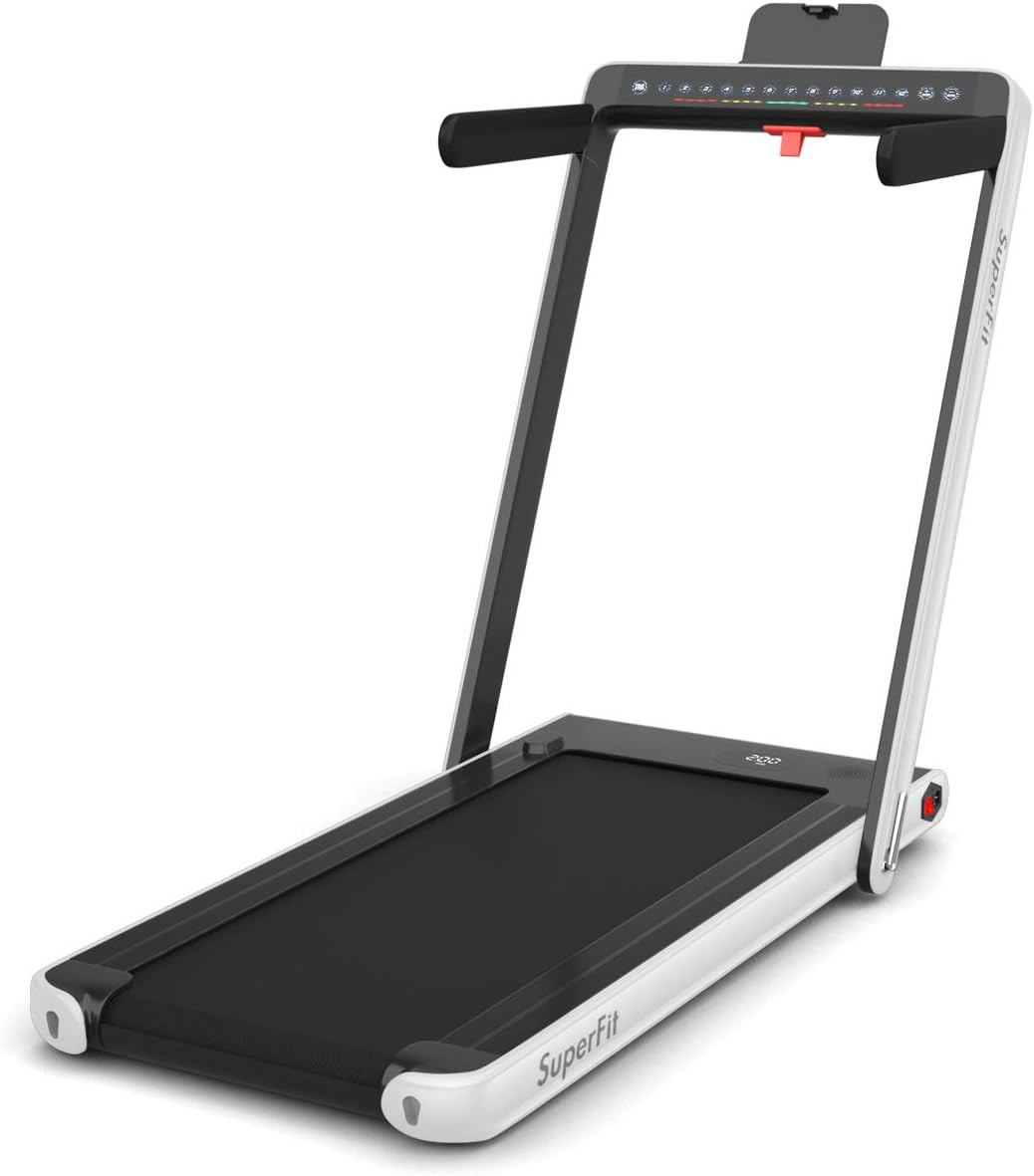 GYMAX Walking Pad, 2.25HP Dual Display Foldable Treadmill for Home with Remote/Smart App Control,... | Amazon (US)