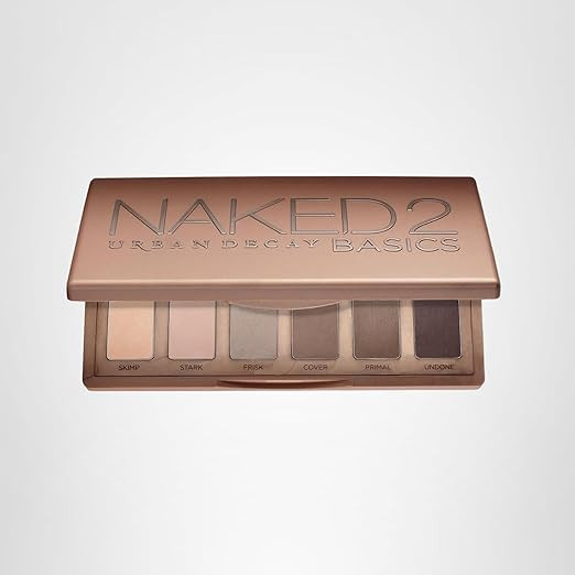 URBAN DECAY Naked 2 Basics Mini Eyeshadow Palette - 6 Matte Nude Shadows, Multi-Use Powder for Ey... | Amazon (US)