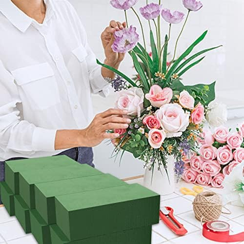 8pack Floral Foam Blocks for Fresh and Artificial Flowers Dry Wet Flower Foam Bricks for Wedding ... | Amazon (US)