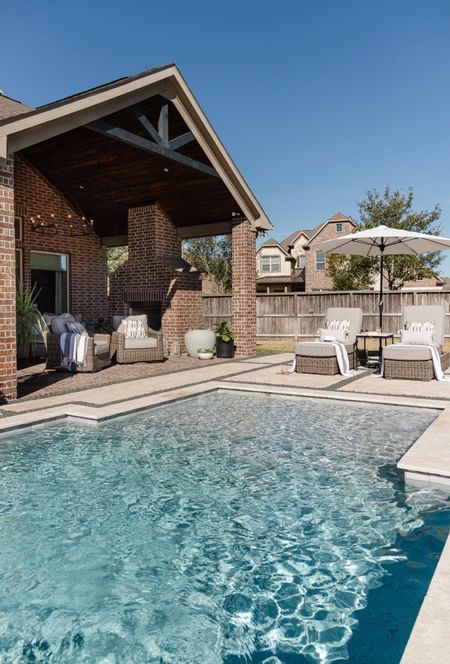 Our outdoor patio and pool furniture

#LTKhome #LTKSeasonal