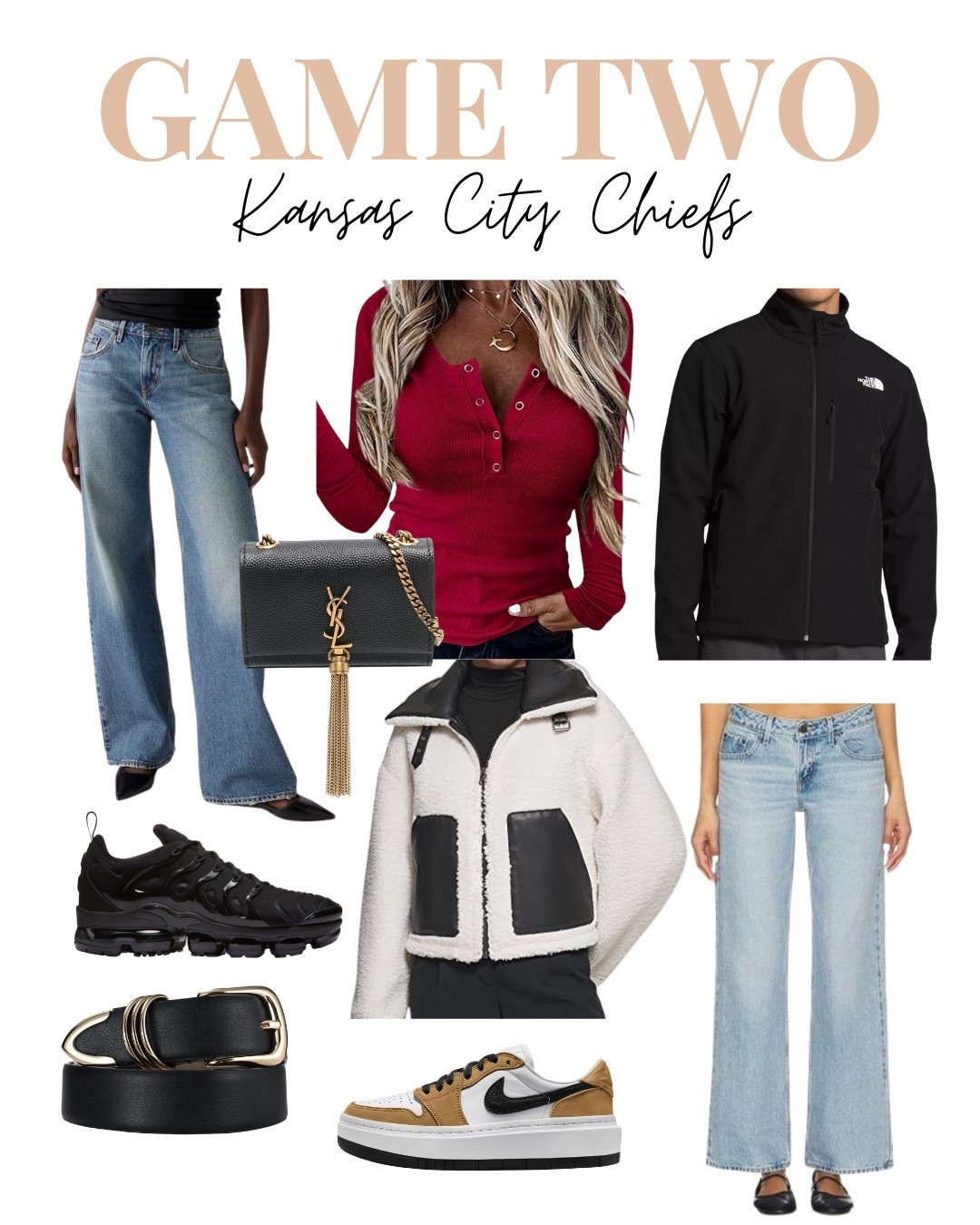 Game day ready ❤️💛 Kansas City style

#LTKStyleTip