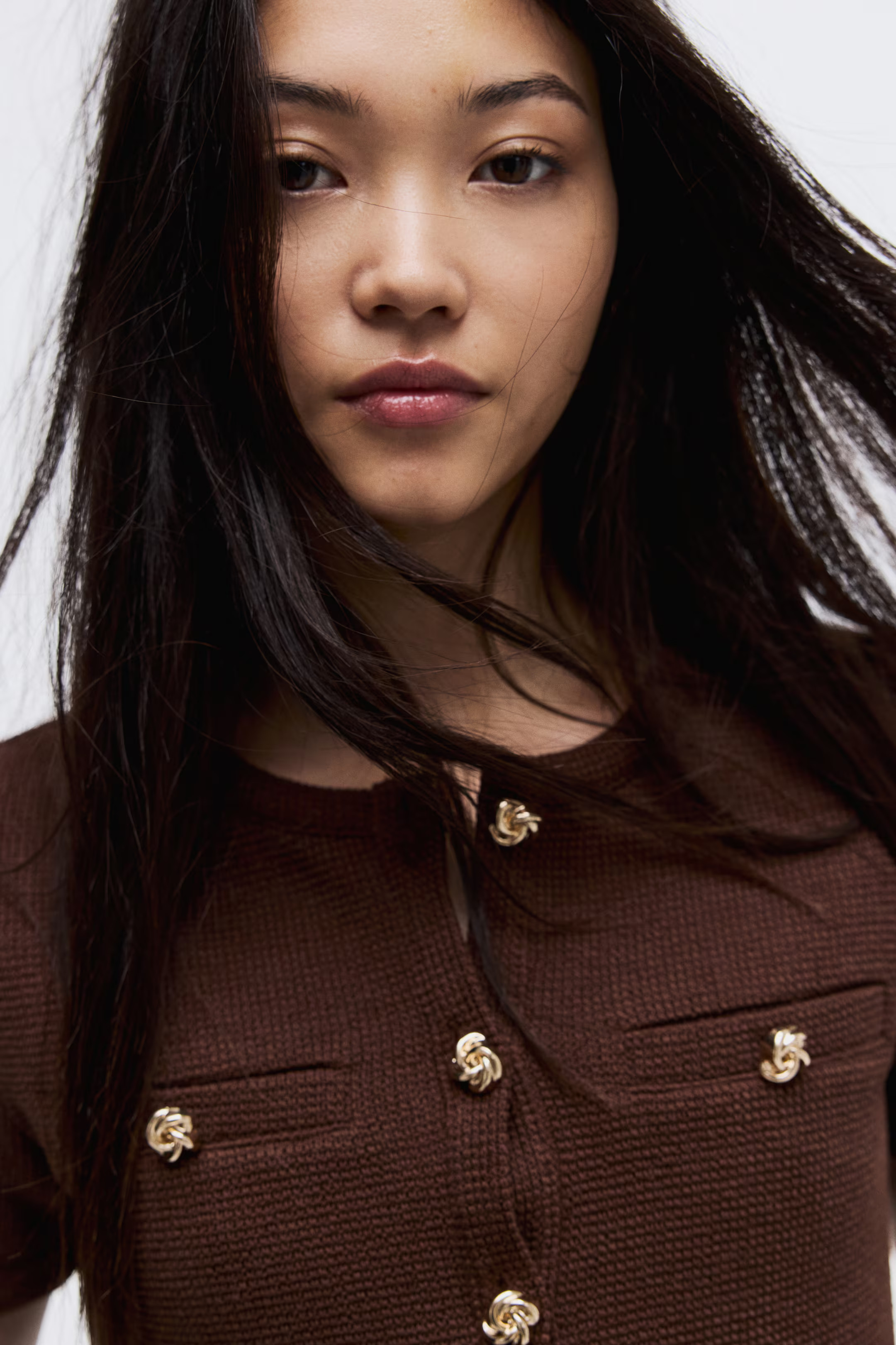 Textured jersey cardigan | H&M (US + CA)