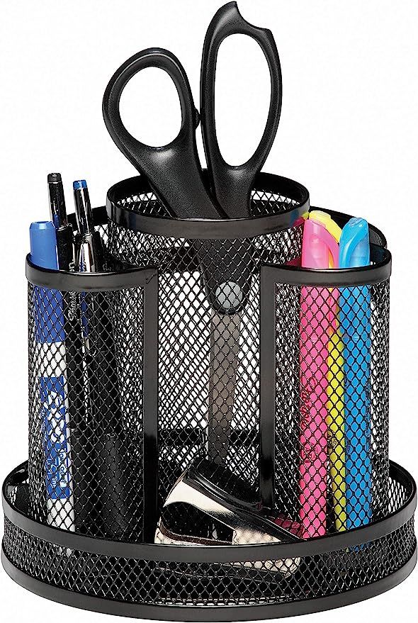 Rolodex Mesh Collection Spinning Desk Sorter, Black (1773083) | Amazon (US)