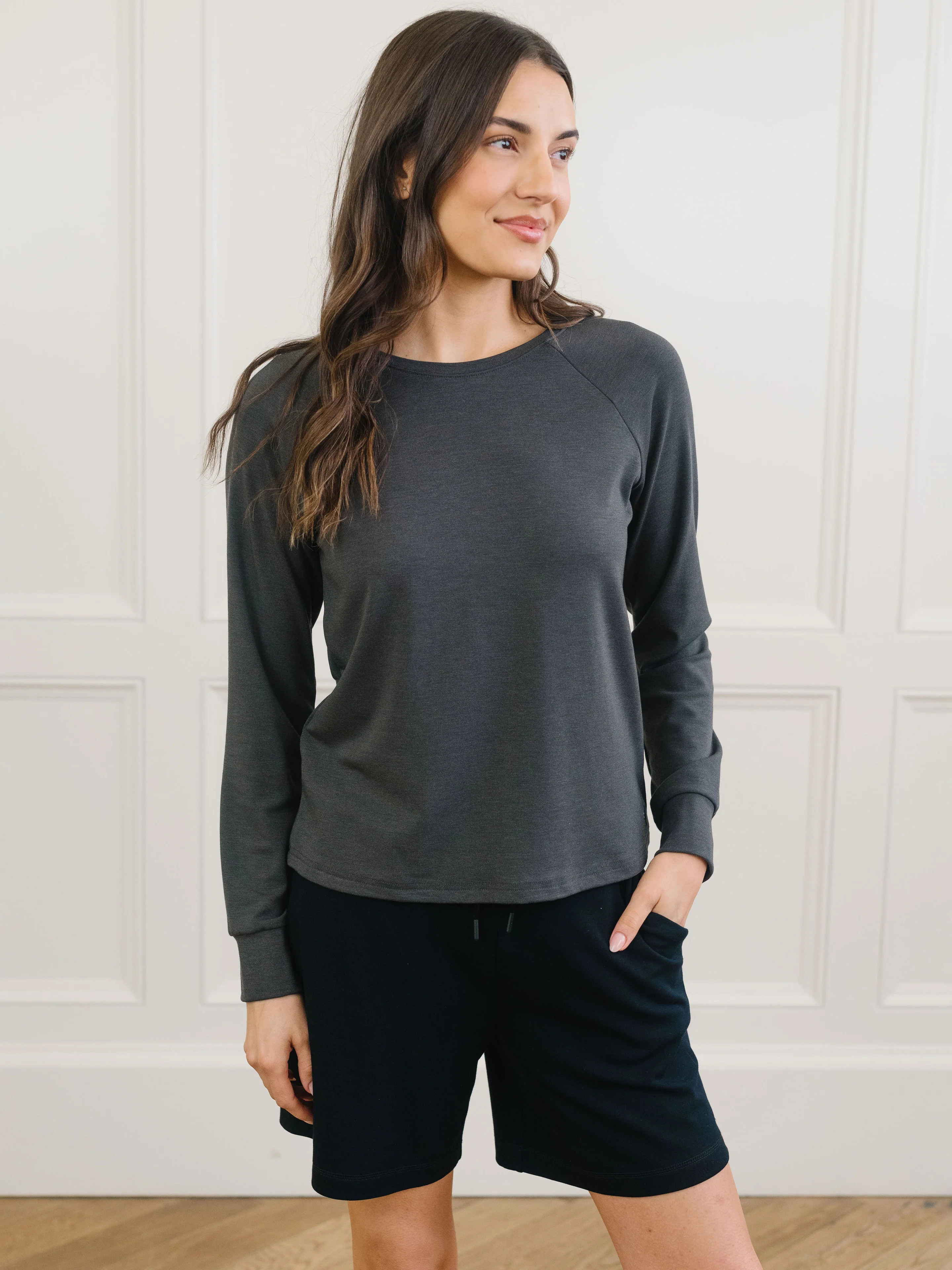 Women's Ultra-Soft Bamboo Pullover Crew | Cozy Earth