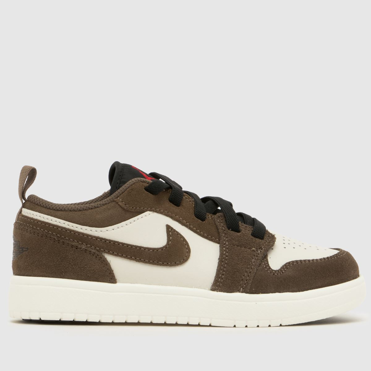 Kids Junior Beige & Brown Nike Jordan Air Jordan 1 Low Trainers | schuh | Schuh