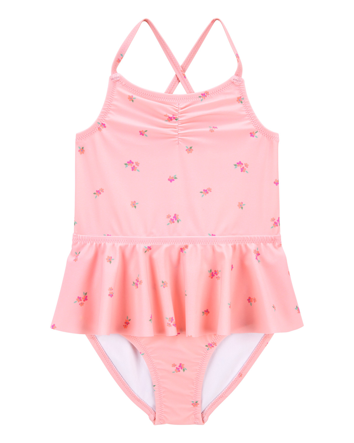 Toddler Girl 1-Piece Floral Tutu Swimsuit - Pink - OshKosh | Carter's | Carter's Inc