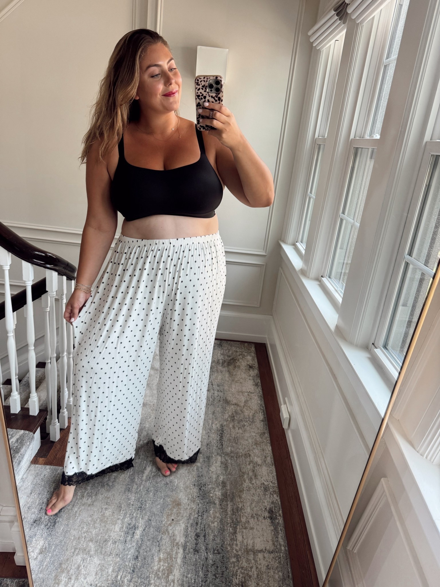 I accidentally forgot to get the matching top, but I immediately ran to my computer to purchase another set & the matching top & shorts. These pajamas are so comfortable! Wearing size XXL in both bralette & pajama bottoms. 

#LTKPlusSize #LTKSaleAlert #LTKStyleTip