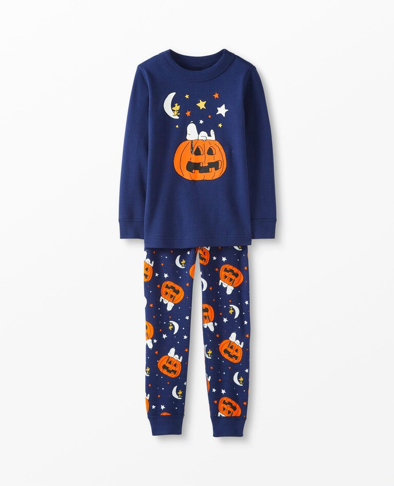 Peanuts Long John Pajama Set | Hanna Andersson