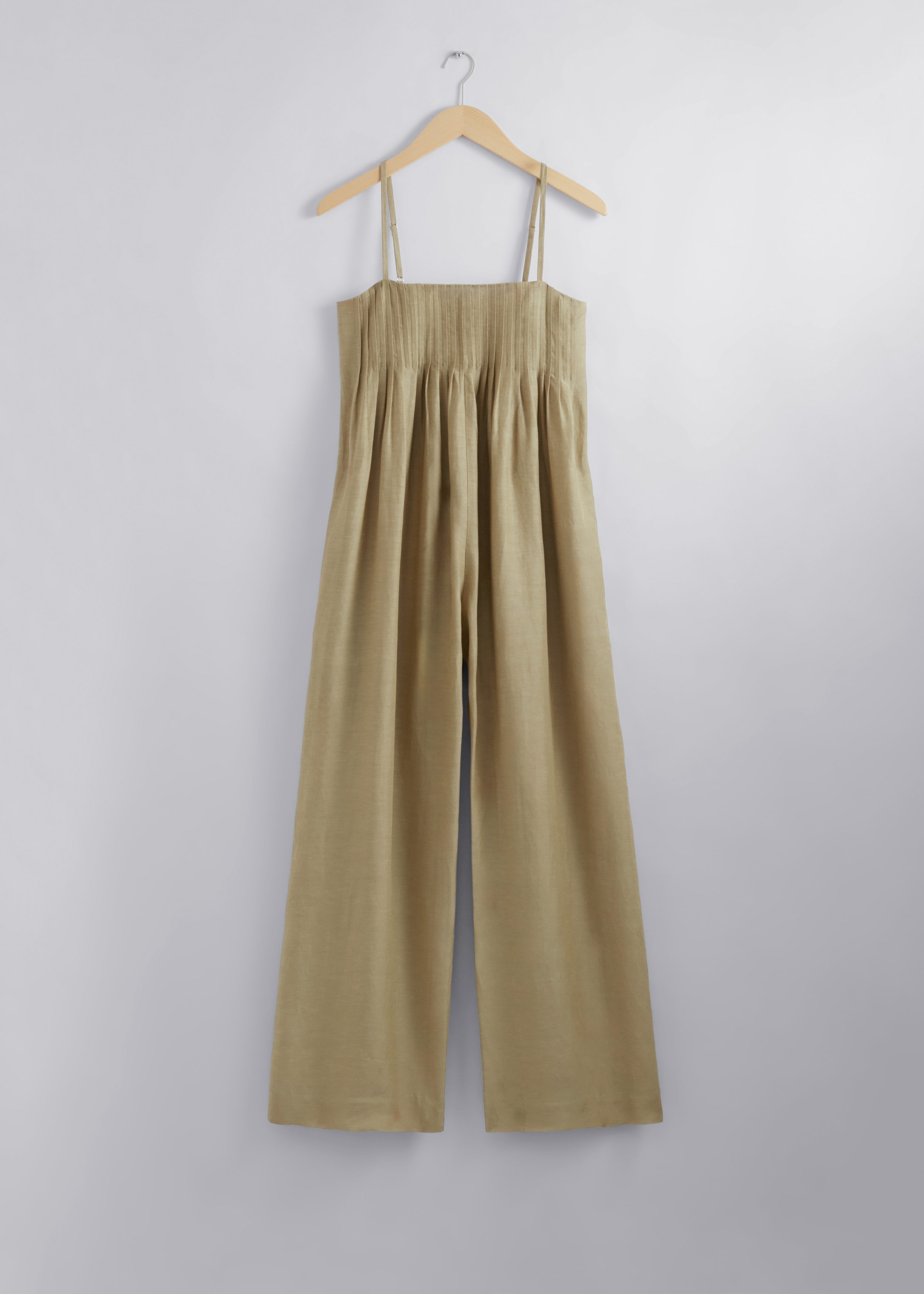 Jumpsuit mit schmalen Trägern - Beige - & Other Stories DE | & Other Stories EU