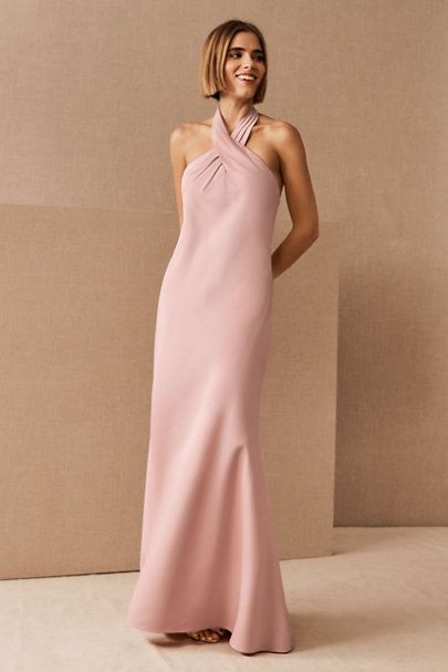 Ruby Satin Charmeuse Dress | BHLDN